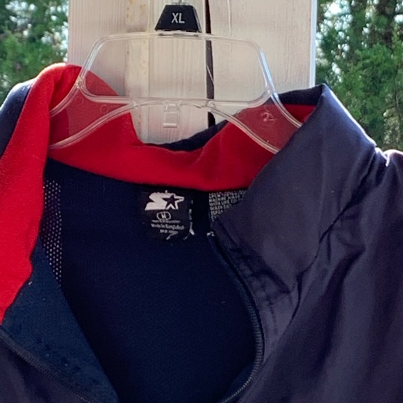 Retro Starter Windbreaker Jacket Mens Medium - Picture 4 of 6